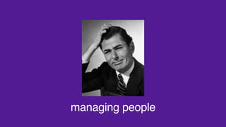 managing people
 