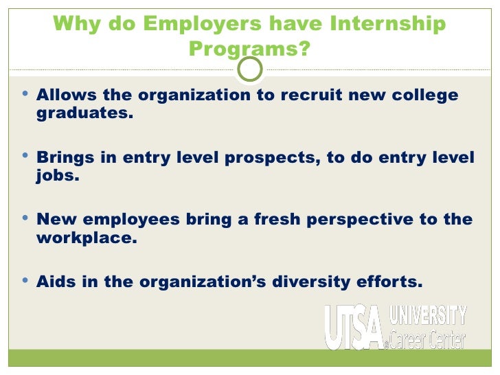 how to do internship