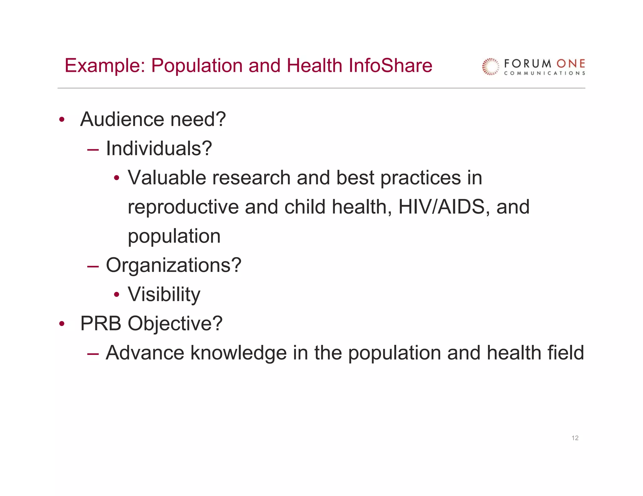 Internet Strategic Communications - Presentation for AACN by Chris Wolz, Forum One Communications