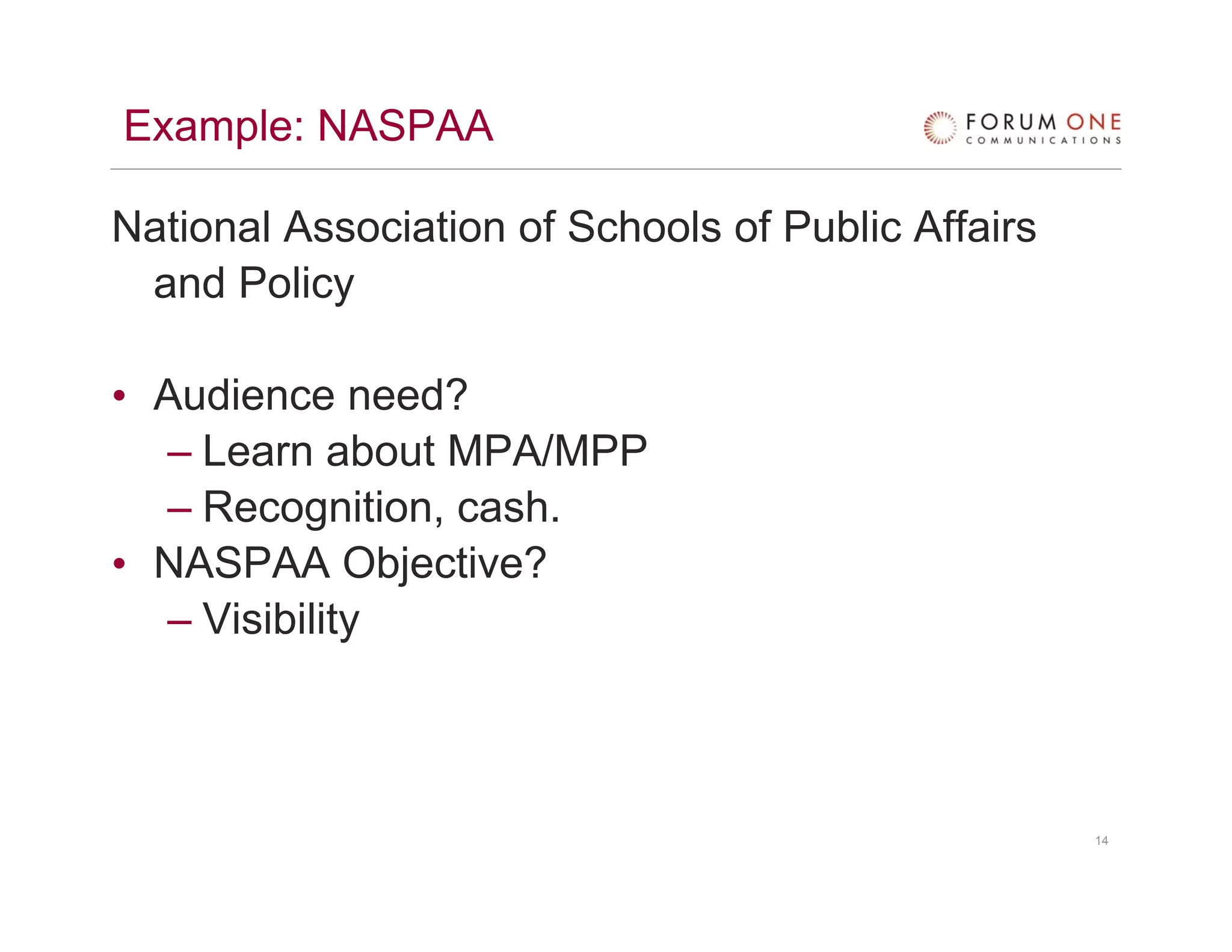 Internet Strategic Communications - Presentation for AACN by Chris Wolz, Forum One Communications