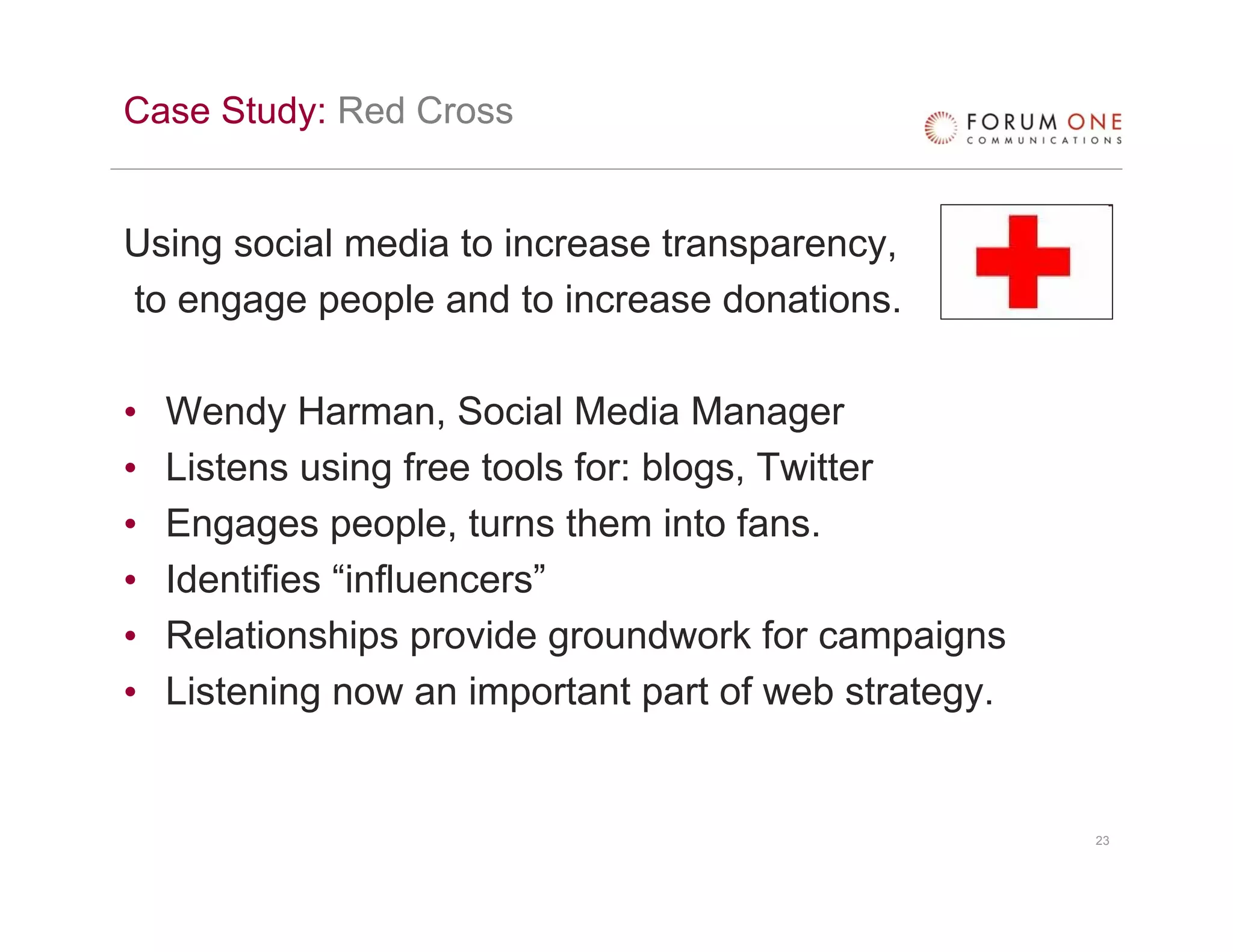 Internet Strategic Communications - Presentation for AACN by Chris Wolz, Forum One Communications