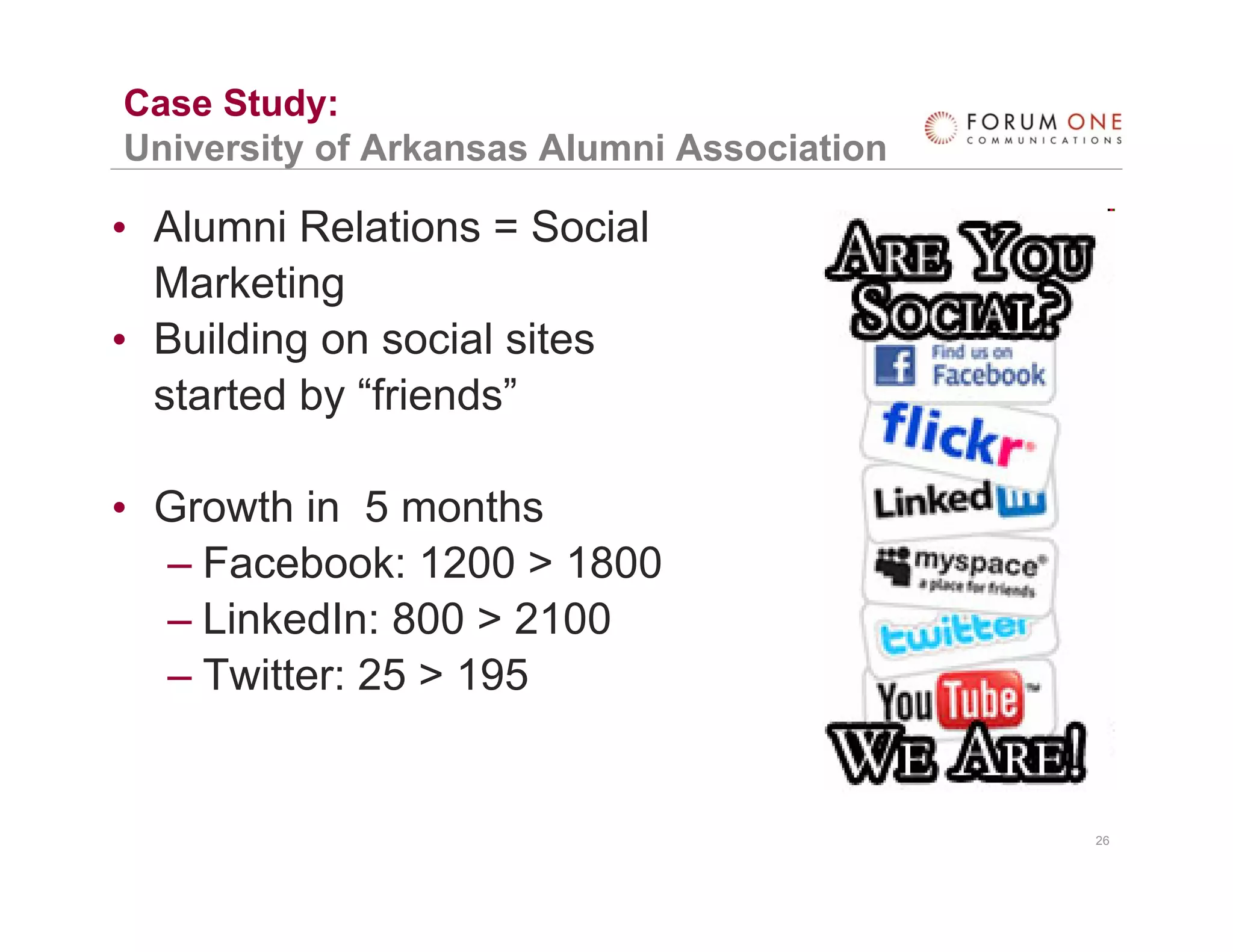 Internet Strategic Communications - Presentation for AACN by Chris Wolz, Forum One Communications
