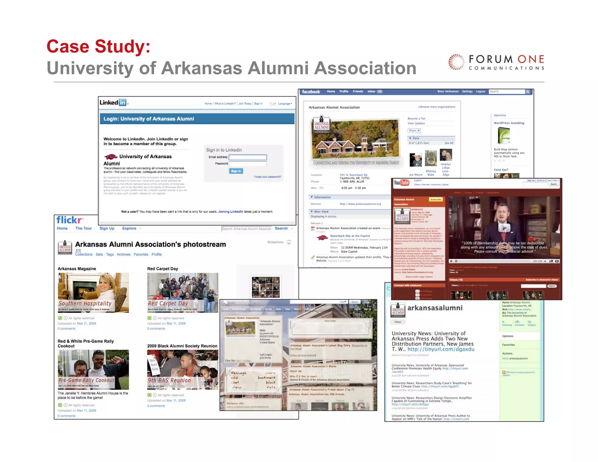 Internet Strategic Communications - Presentation for AACN by Chris Wolz, Forum One Communications