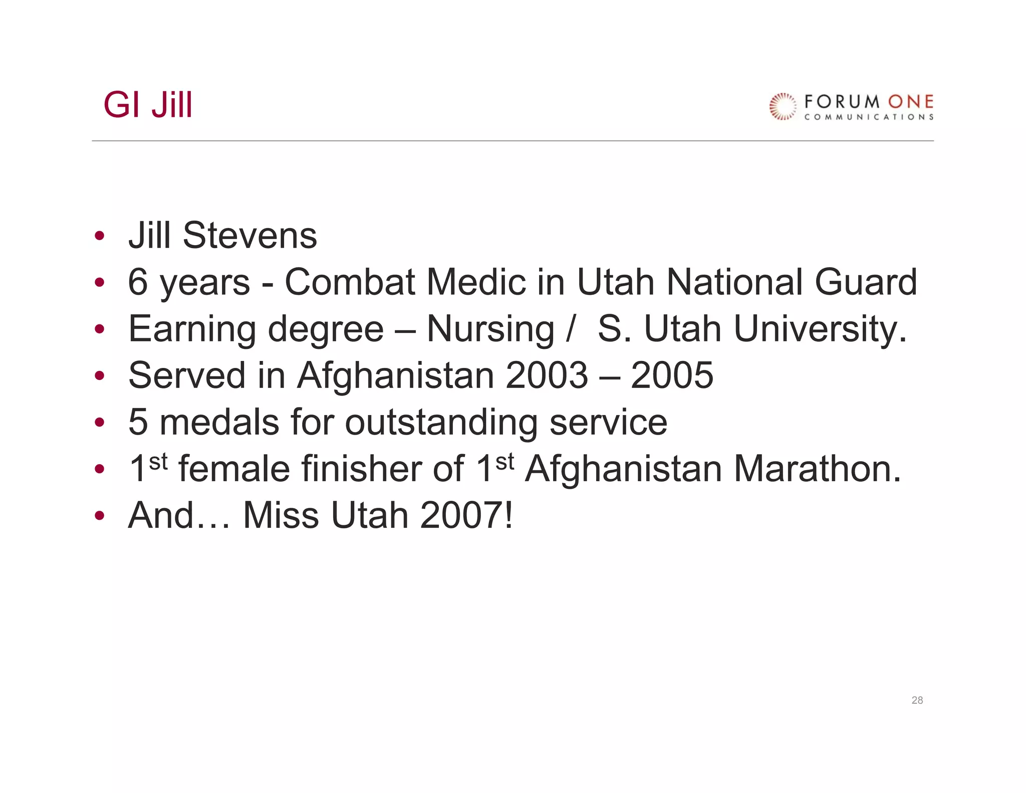 Internet Strategic Communications - Presentation for AACN by Chris Wolz, Forum One Communications