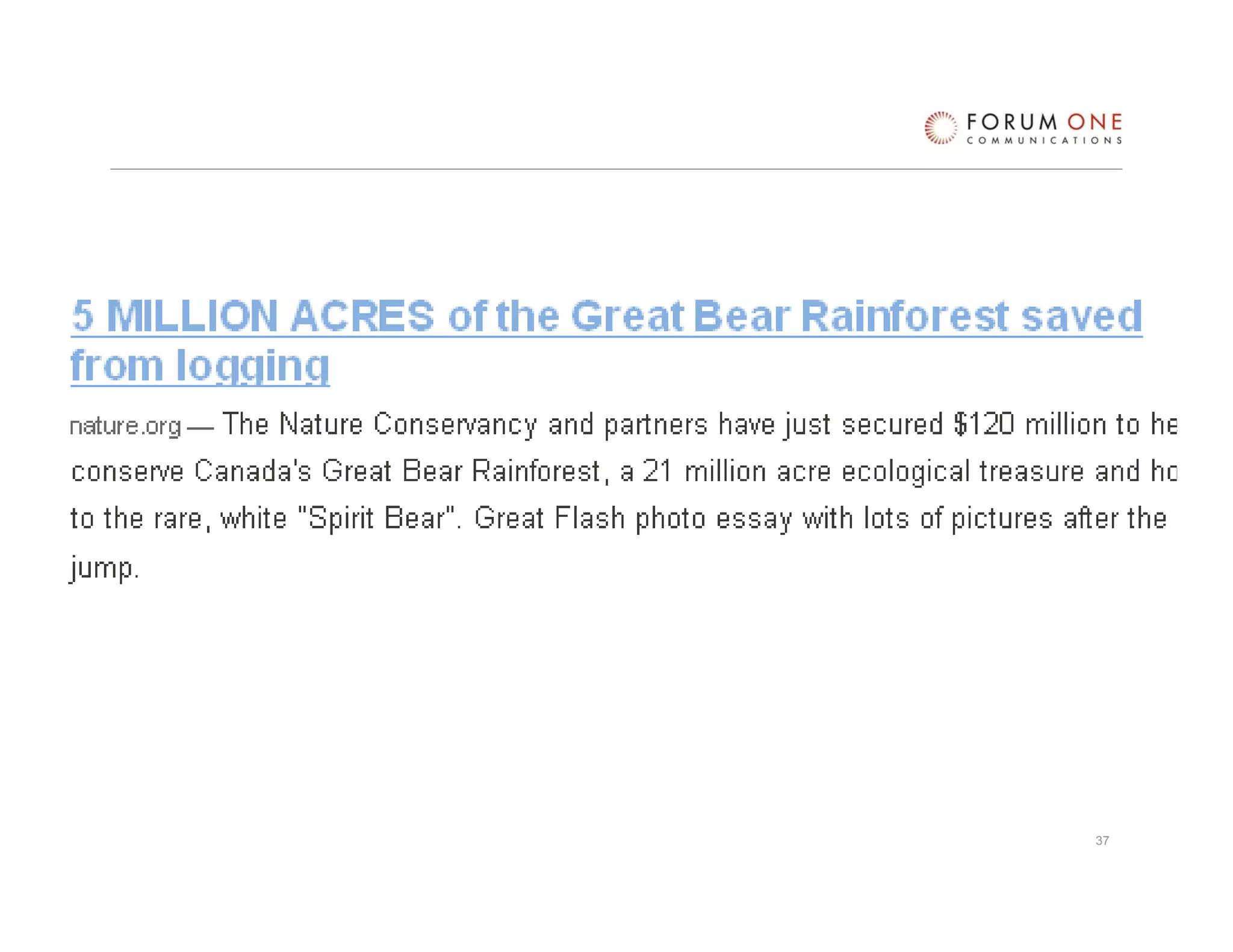 Internet Strategic Communications - Presentation for AACN by Chris Wolz, Forum One Communications