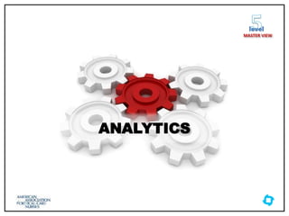 ANALYTICS
level
MASTER VIEW
 