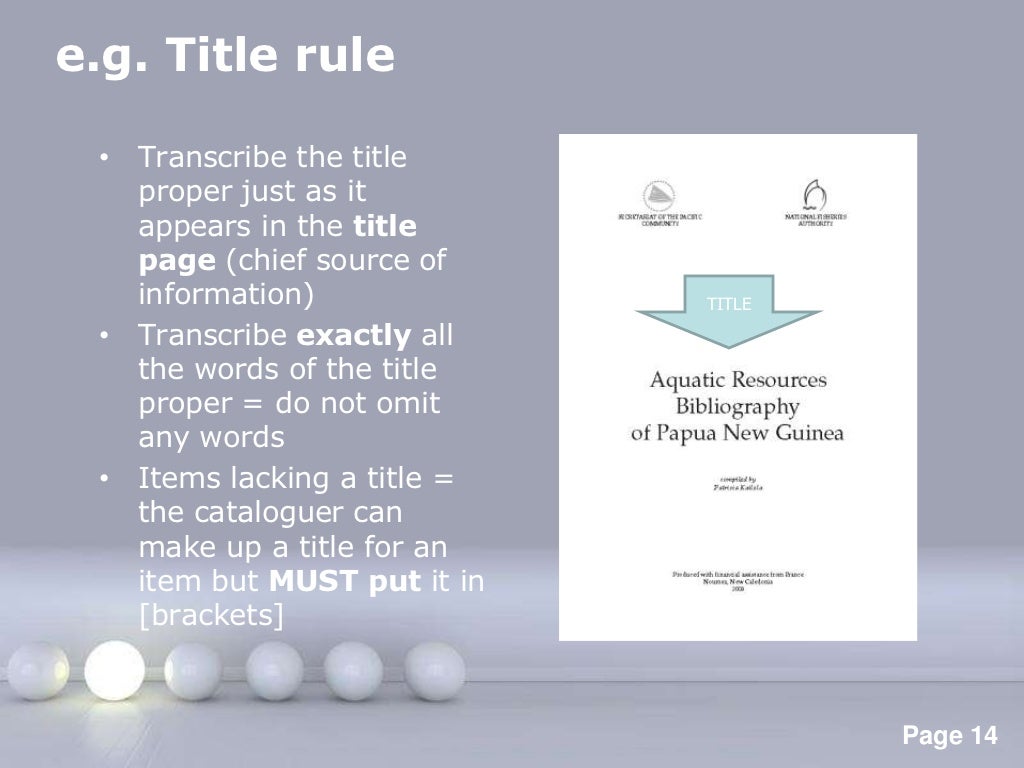 Anglo American Cataloging Rules 2nd Ed. AACR2