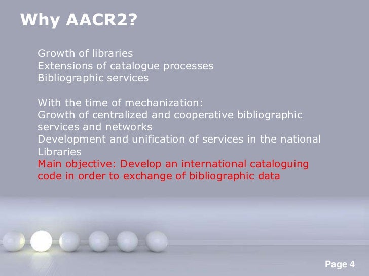 Anglo American Cataloging Rules 2nd Ed. AACR2
