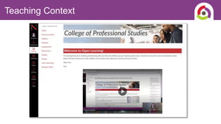 Teaching Context
 