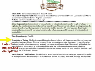 Lots of
majors and
disciplines
 