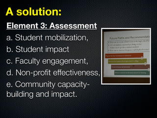 Where do we collectively go from here?
How can we steer higher education to
maximize its potential as a resource to
      ...