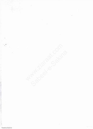 Presented by Ziaraat.Com
w
w
w
.ziaraat.com
Sabeel-e-Sakina
 