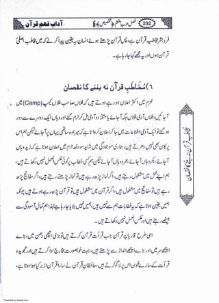 Presented by Ziaraat.Com
w
w
w
.ziaraat.com
Sabeel-e-Sakina
 