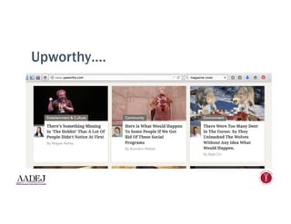 Upworthy….
 