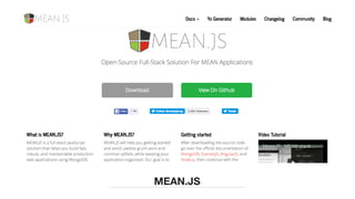 MEAN.JS
 