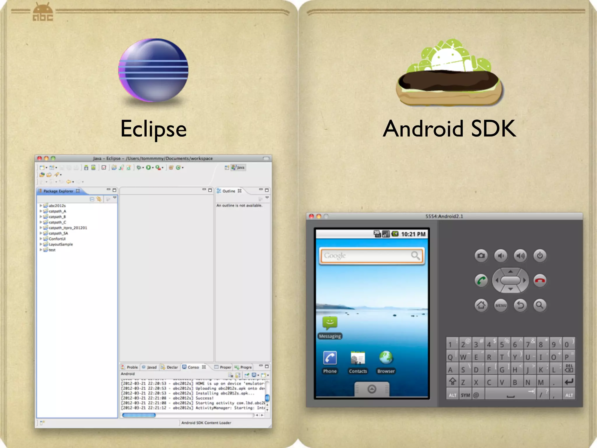 Eclipse   Android SDK
 