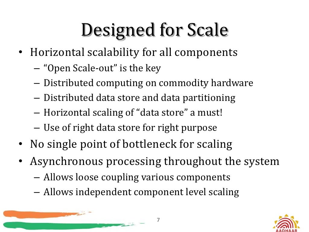 Designed for Scale • Horizontal