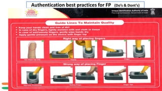 Authentication best practices for FP (Do’s & Dont’s)
 