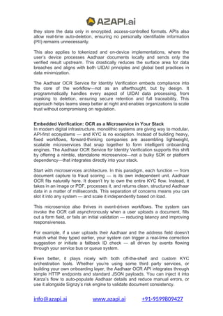 Aadhaar OCR Service for Identity Verification in Digital KYC Workflows.docx