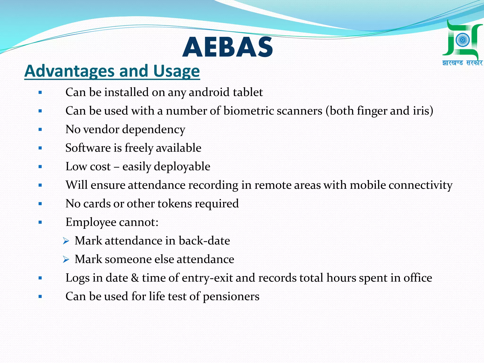 Aadhar enabled biometric attendance system | PDF