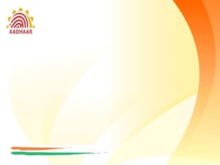 Aadhar card  ppt