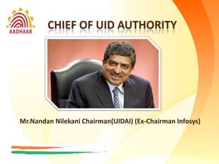 Uidai Founder Aadhar card ppt | PPTX