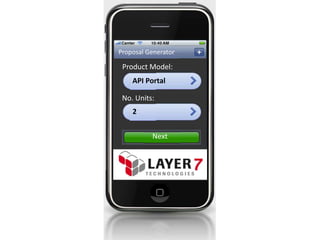 Proposal Generator

 Product Model:
    API Portal

 No. Units:
    2


          Next
 