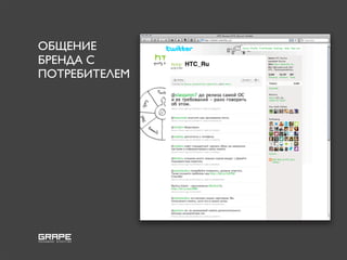 ОБЩЕНИЕ
БРЕНДА С
ПОТРЕБИТЕЛЕМ
 