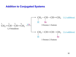 Addition to Conjugated Systems
62
 