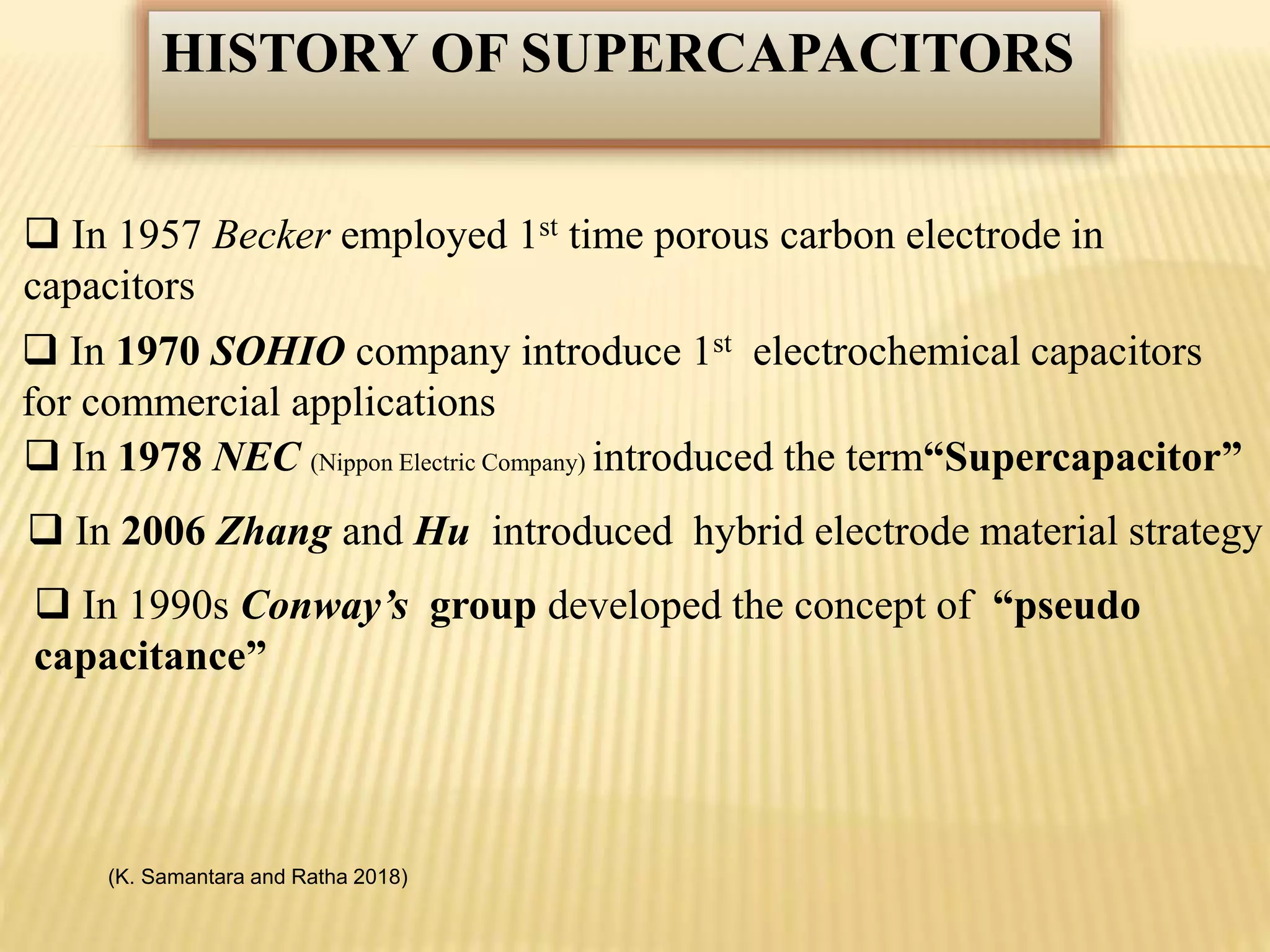 An Introduction to super capacitors by M.Aadil. | PPTX