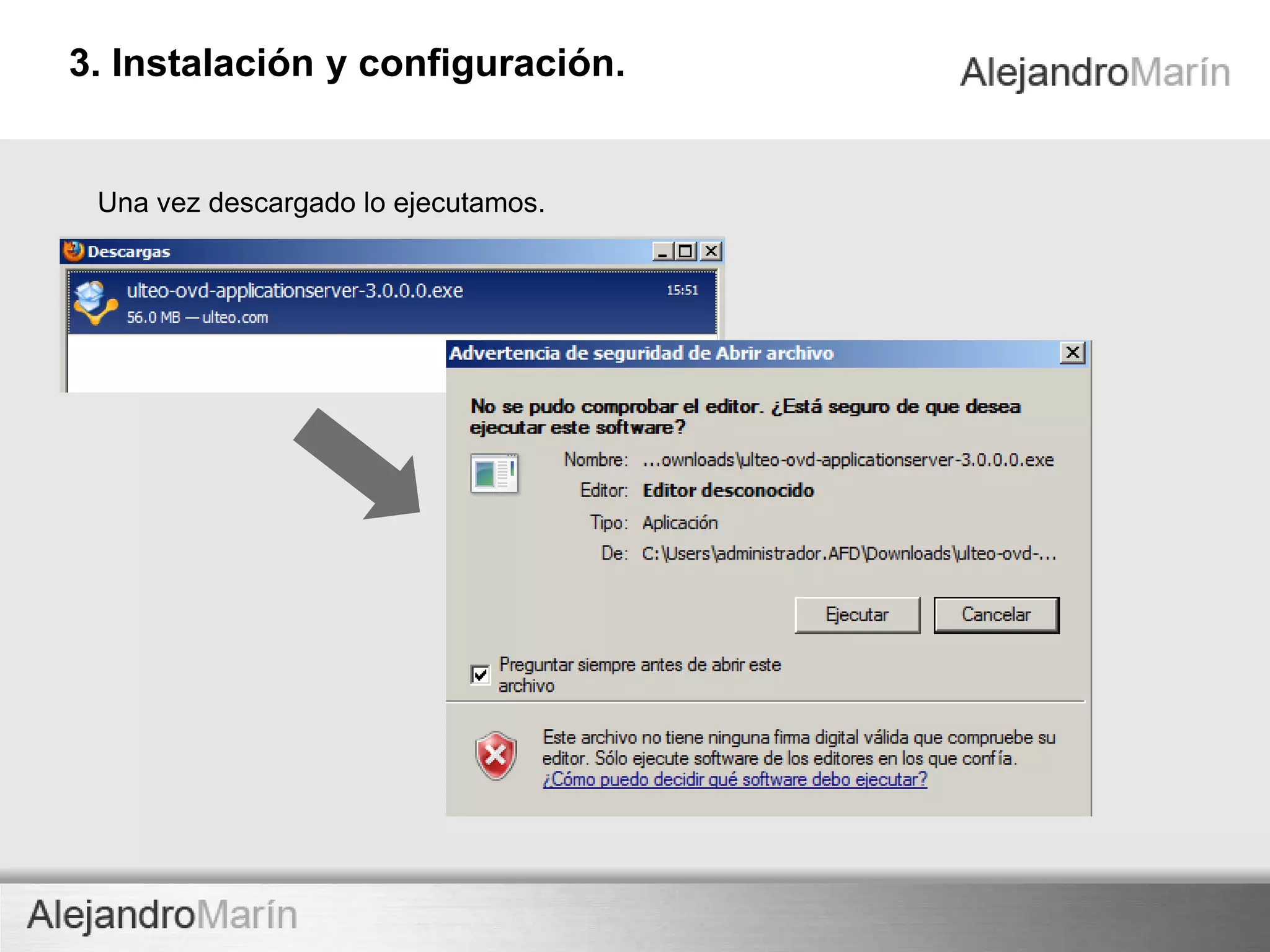 TECHNOLOGY
innovaINNOVA TECHNOLOGY
Para ello nos vamos a la URL:
http://www.ulteo.com/main/downloads/ulteo-ovd-win.php?suite=3.0
Descargar Ulteo para Windows03
 