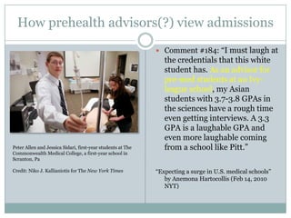 Adea 2010 Competency Based Evaluation Of Predental Applicants Ppt Adea 2010 Competency Based Evaluation Of Predental Applicants Ppt