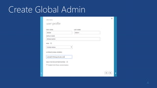 Create AAD
@DivineOps
 