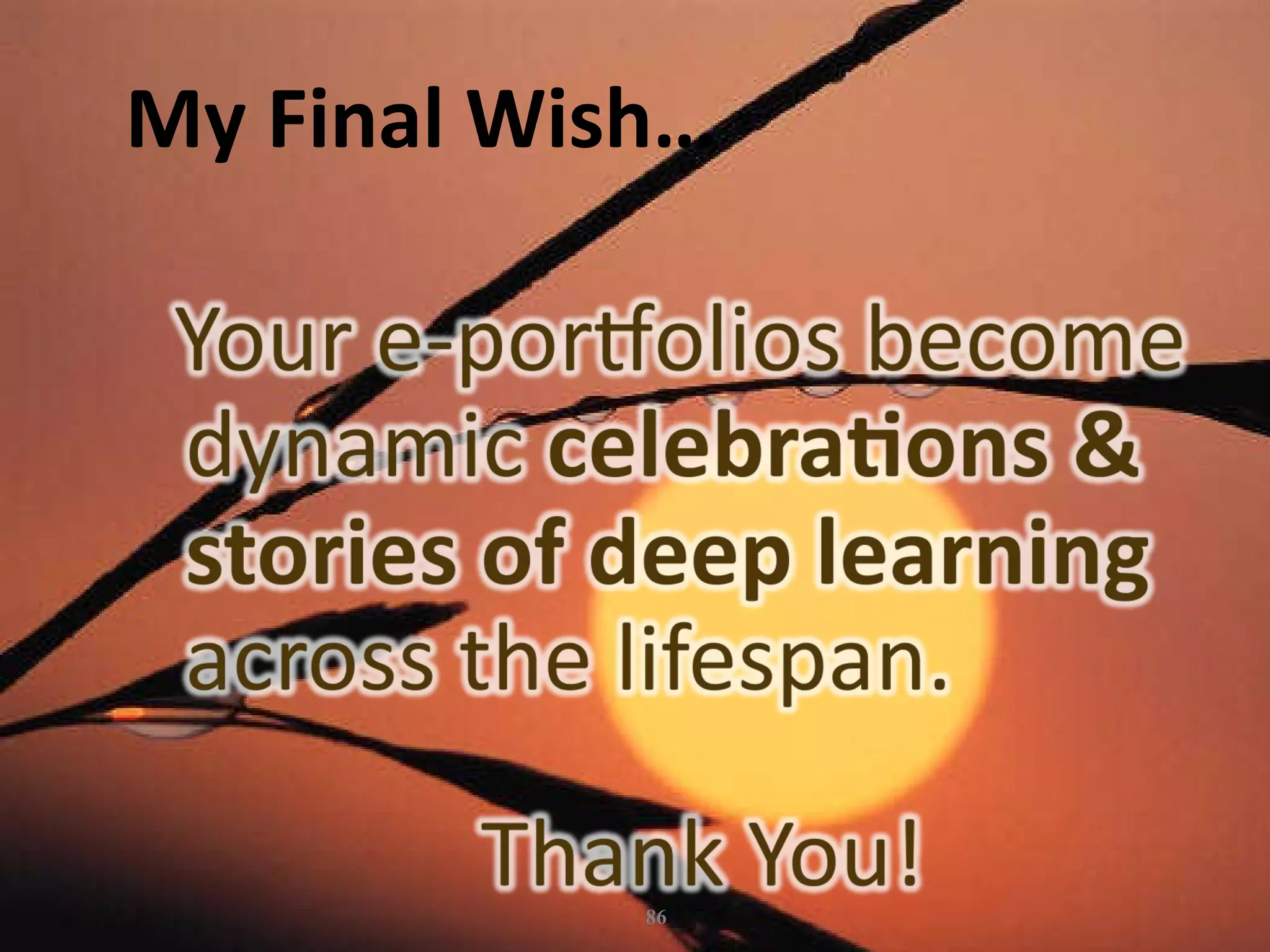 My Final Wish… 