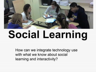 Technologies to WatchOne year or lessMobilesCloud ComputingTwo to Three YearsGeo-EverythingThe Personal WebFour to Five YearsSemantic-Aware ApplicationsSmart Objects