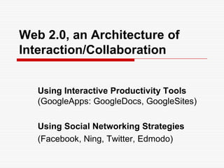 How can you leverage the technologies students own?Accessibility from home computersConnectivity with cell phones