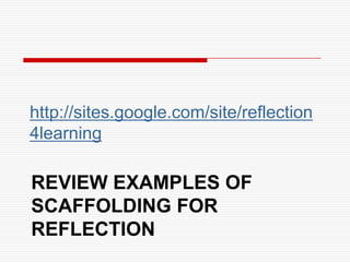 BlogsAdvantagesQuickly, easily create a learning journal, documenting growth over time with entries that are date-stamped. WordPress allows additional pages and sub-pages. Interactivity is maintained through RSS feeds and Comments that can be added.WordPress file limit 3 GB!WordPress blogs can be password-protected.DisadvantagesPrescribed order (reverse-chronological) of entries. Does not allow organizing attached files into folders. Limited attachments in Blogger. 