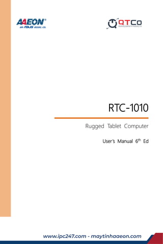 AAeon-RTC-1010 manual 6th Ed.pdf