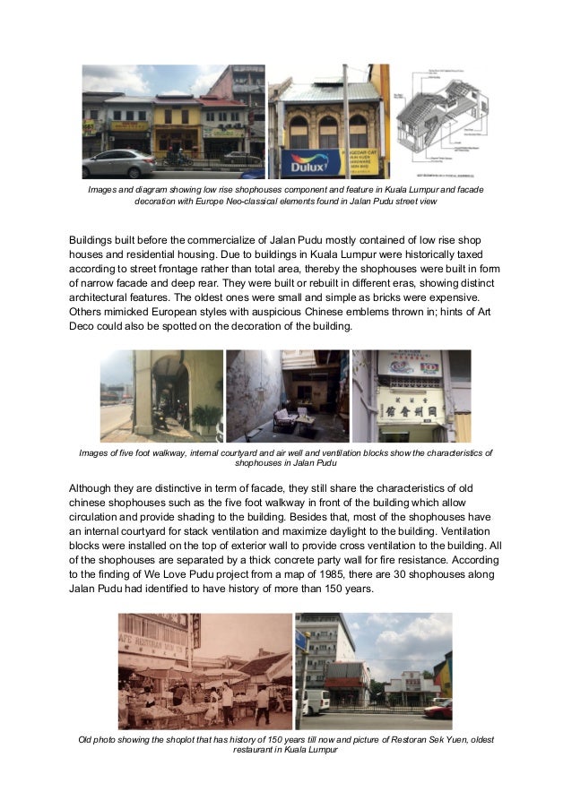 Jalan pudu case study