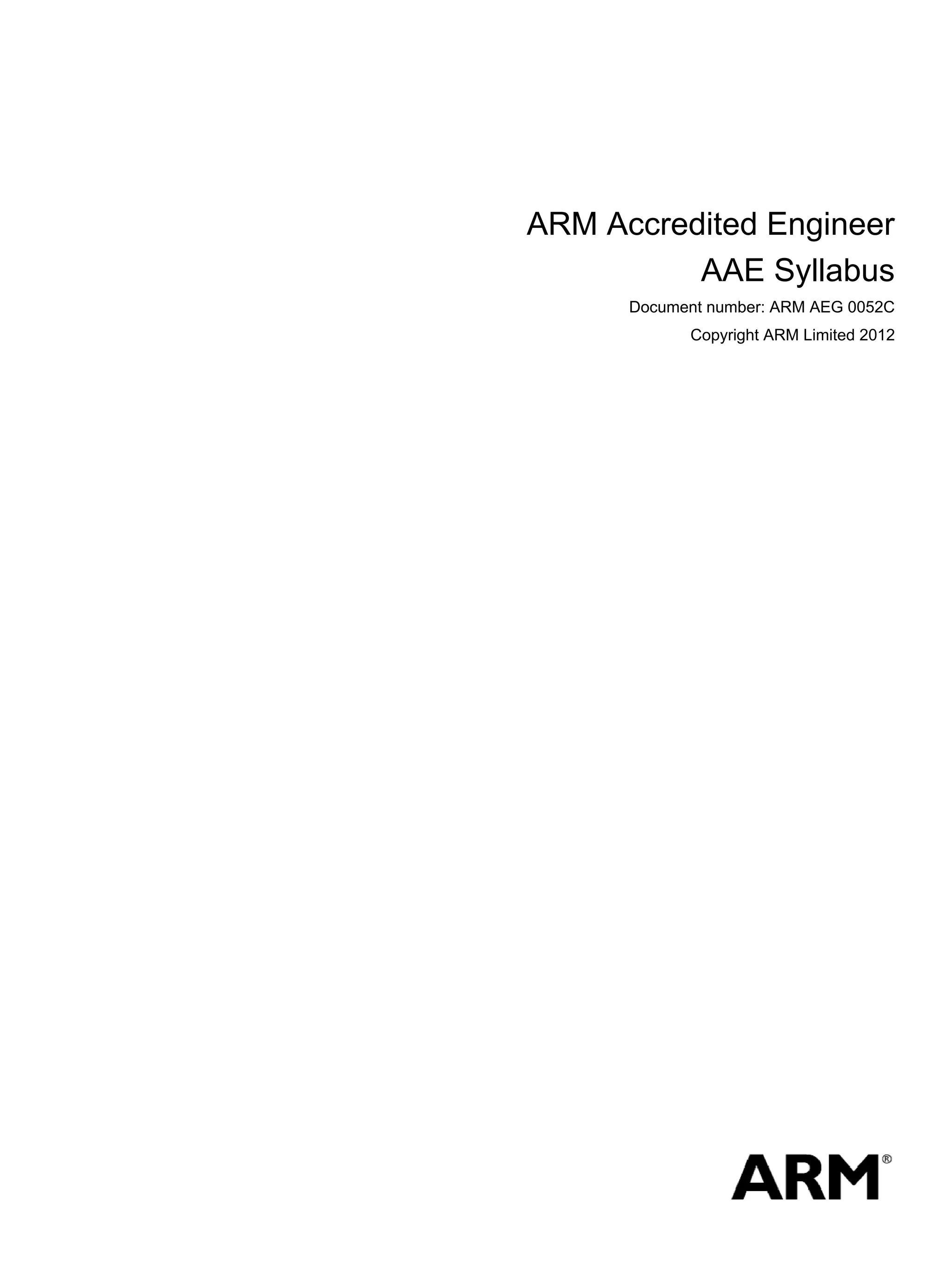ARM certification examination for bridging PDF