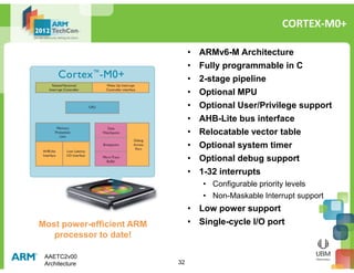 ARM AAE - Architecture | PDF
