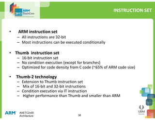 ARM AAE - Architecture | PDF