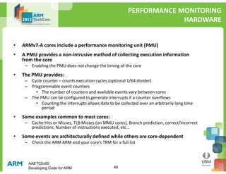 ARM AAE - Developing Code for ARM | PDF