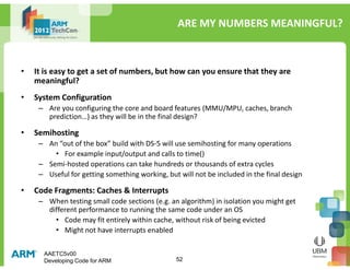 ARM AAE - Developing Code for ARM | PDF