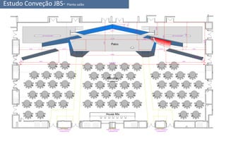 Estudo Conveção JBS- Planta salão
 