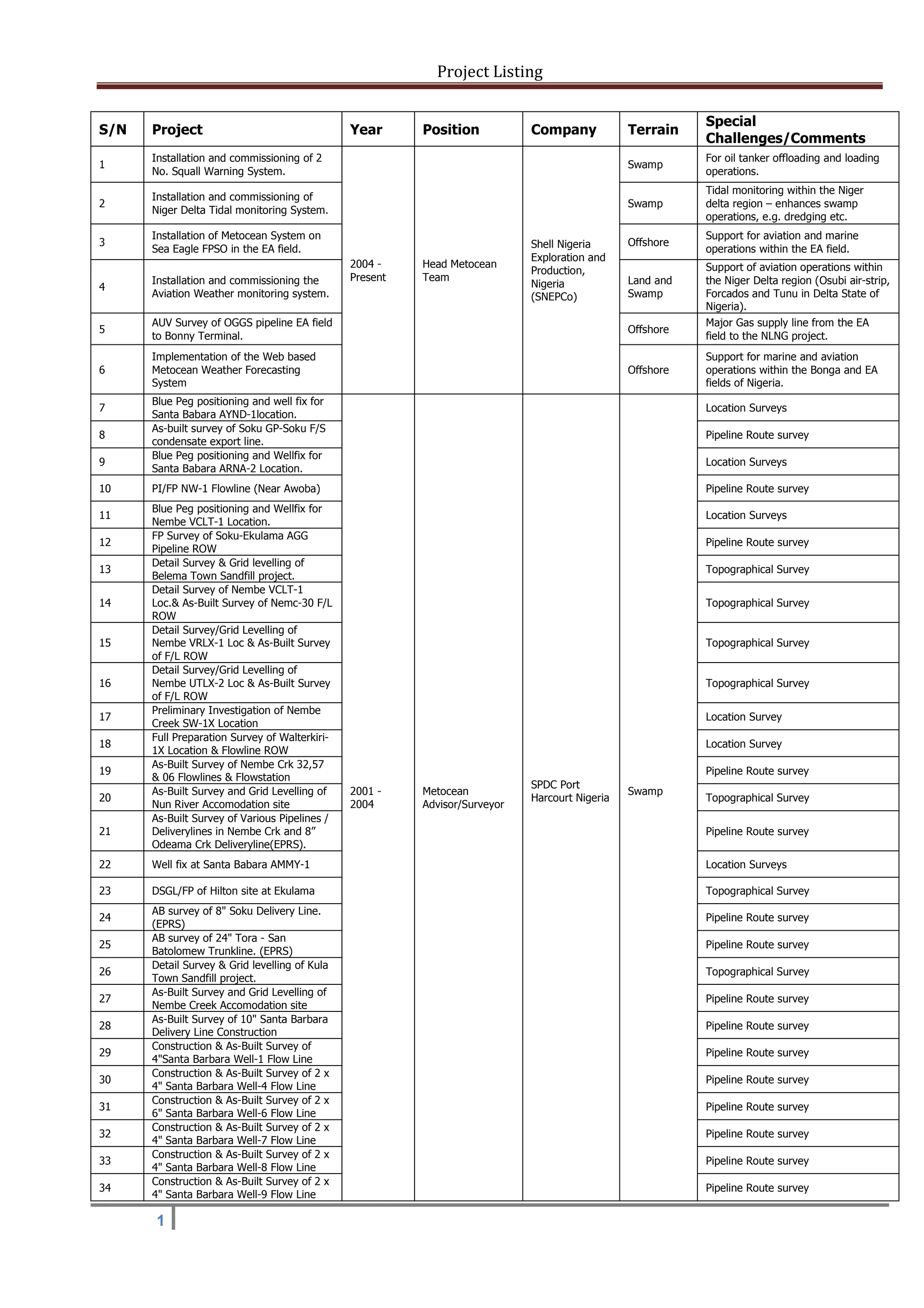 Projects_Oku_Resume | PDF