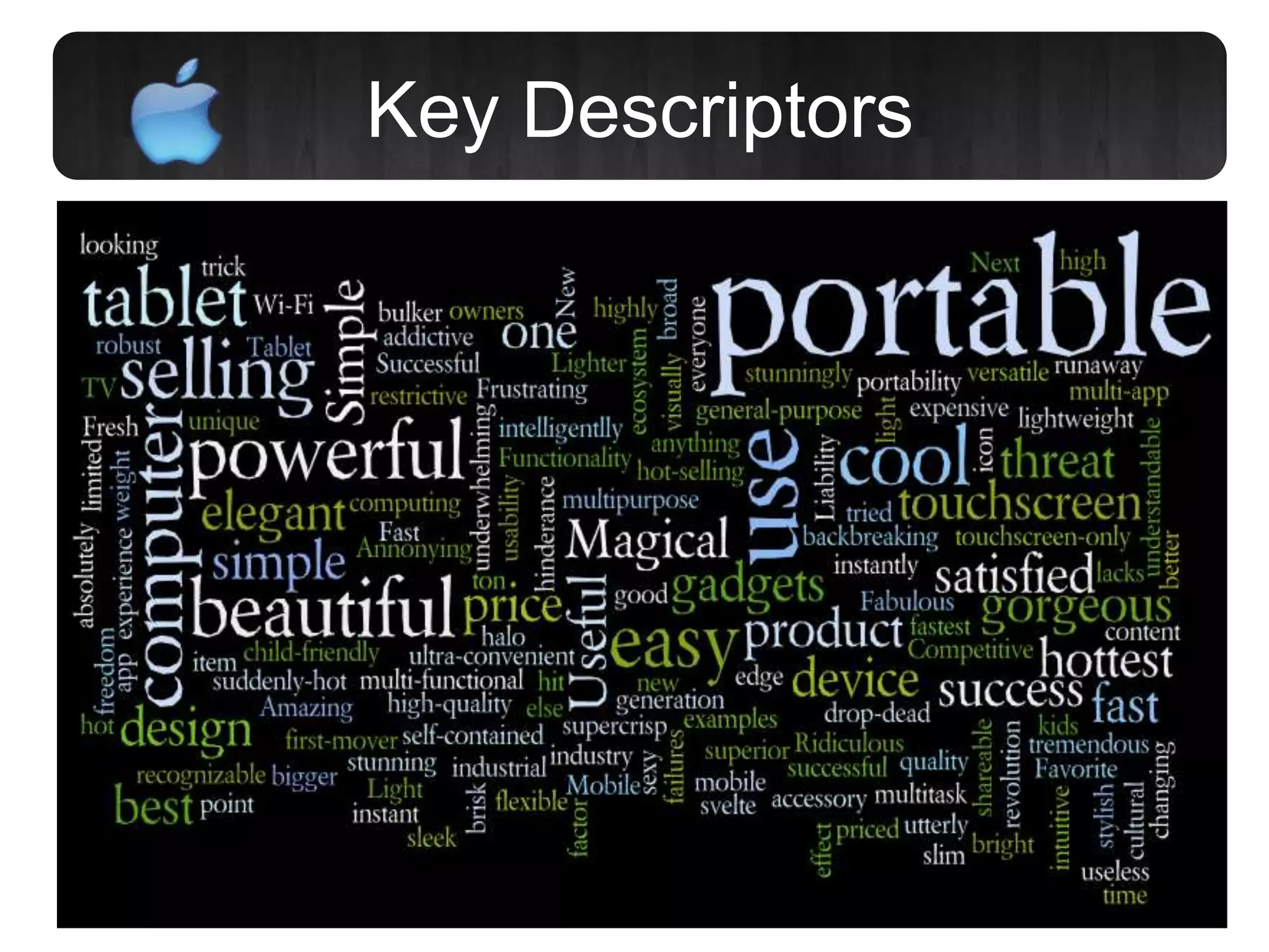 Key Descriptors
 