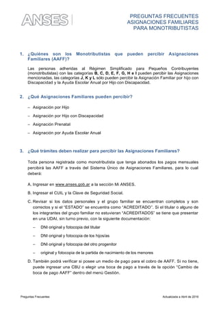 Aaff monotributistas