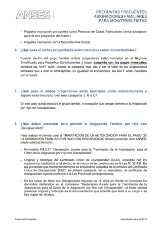 Aaff monotributistas