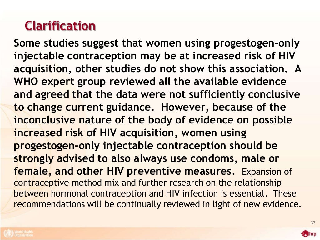 WHO's Medical Eligibility Criteria Global Contraceptive Guidance